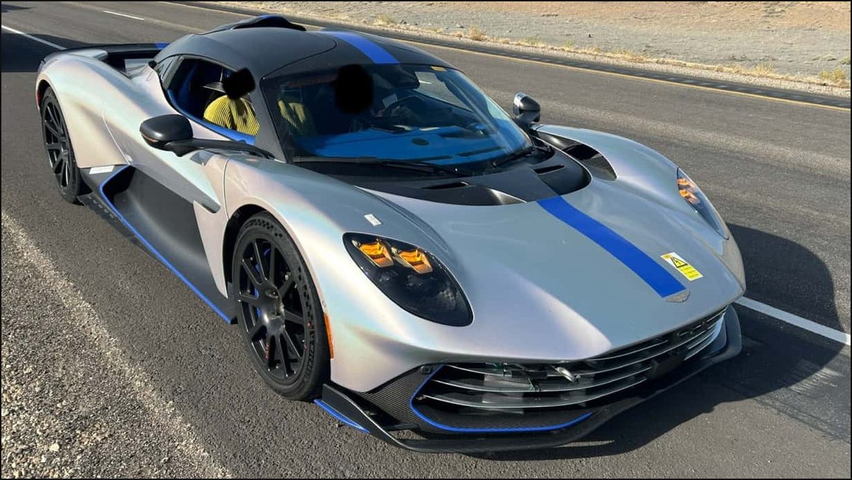 В Утаве задержали прототип Aston Martin Valhalla за опасное вождение
