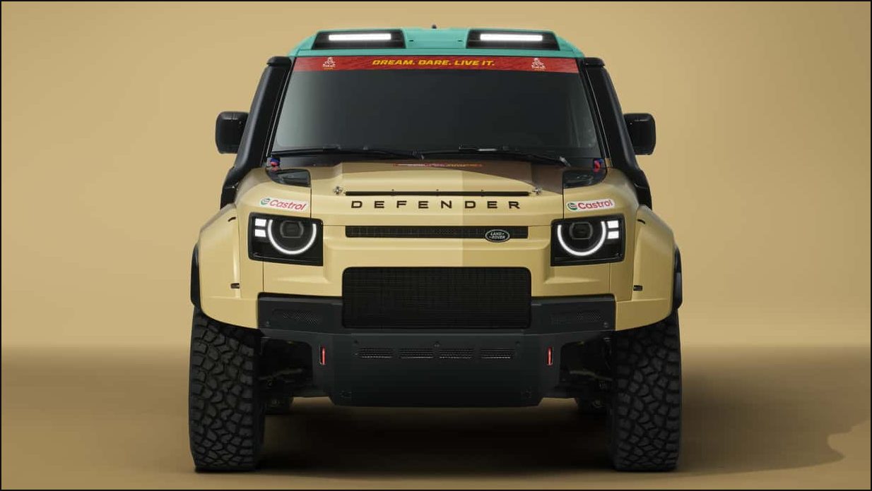Новый гоночный Defender от Land Rover готов к Дакарам