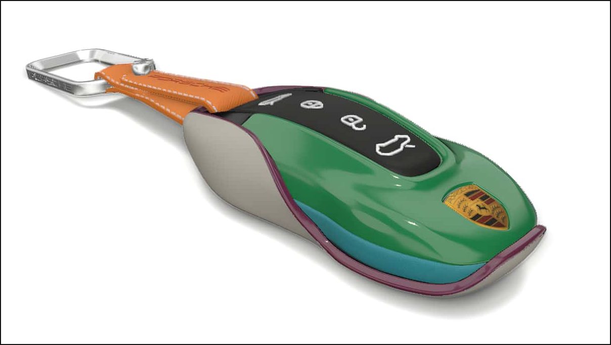 Конфигуратор брелков Porsche: создавайте на любой вкус
