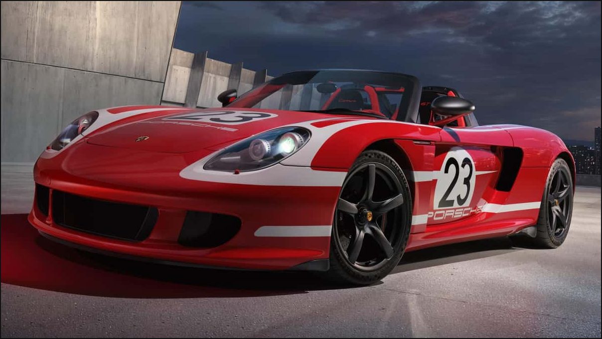 Porsche восстановил Carrera GT до нуля миль