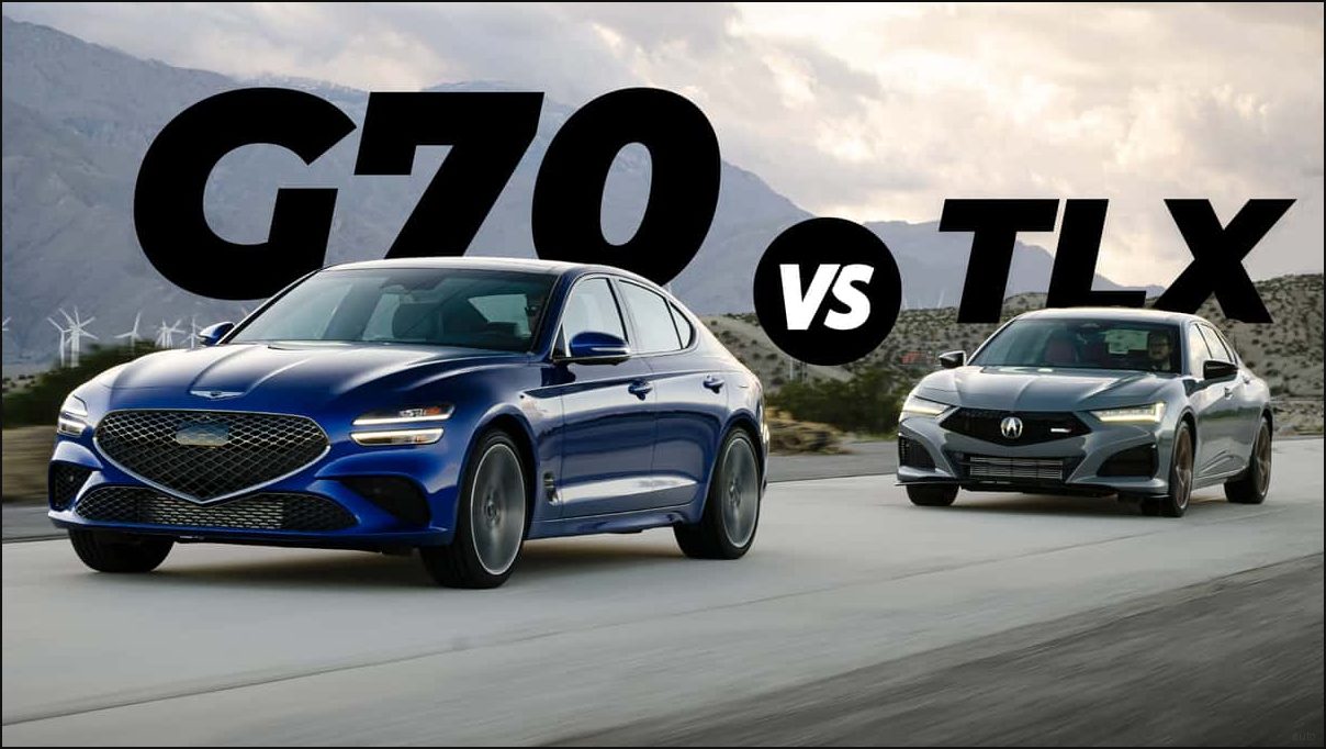 Acura TLX Type S против Genesis G70: Альтернатива BMW