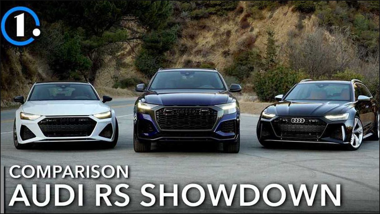 Сравнение Audi RS6 Avant, RS7 и RS Q8: семейные ценности