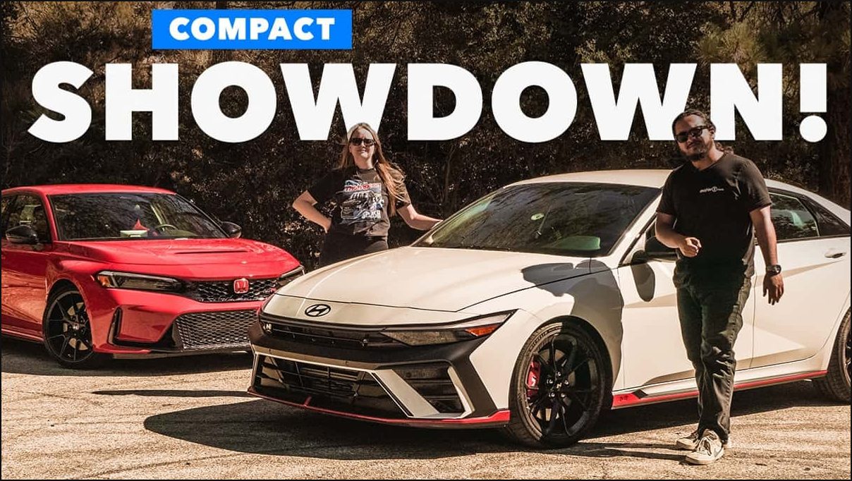 Сравнение: Honda Civic Type R и Hyundai Elantra N