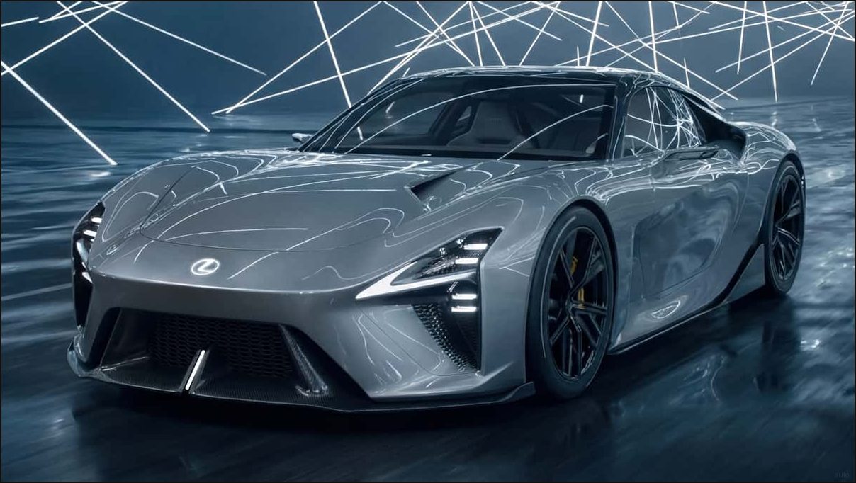 Lexus LFA возвращается: концепт суперкара с электроприводом