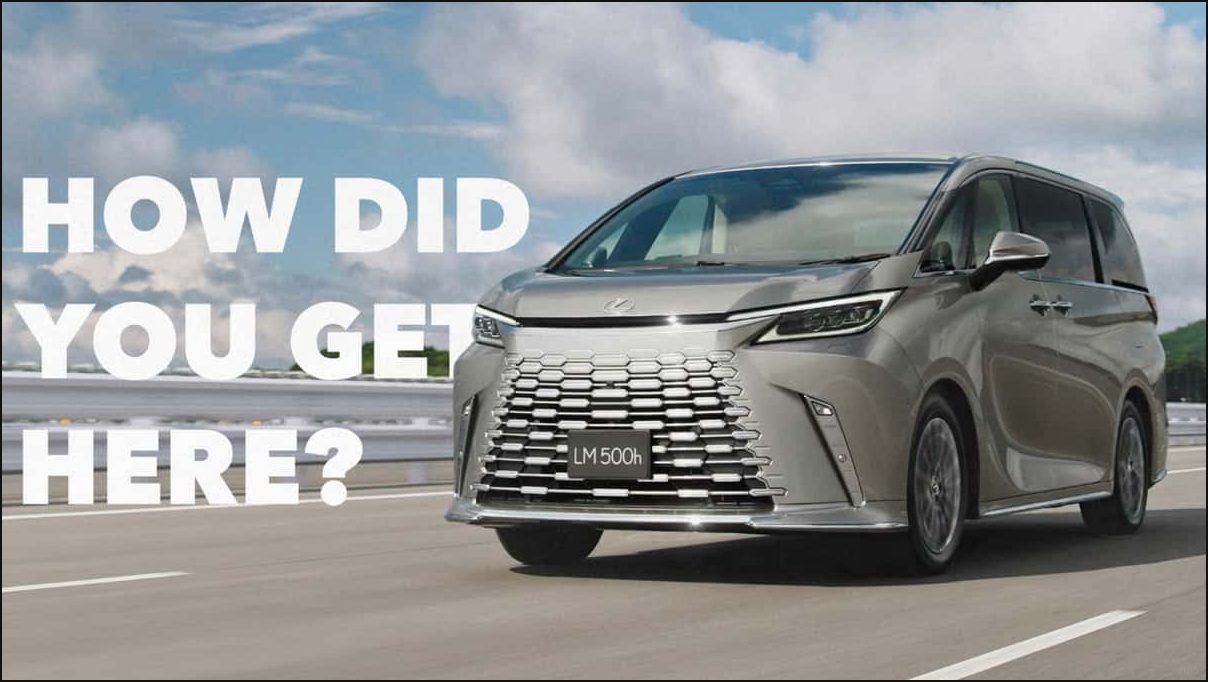 Люксовый минивэн Lexus замечен в Калифорнии