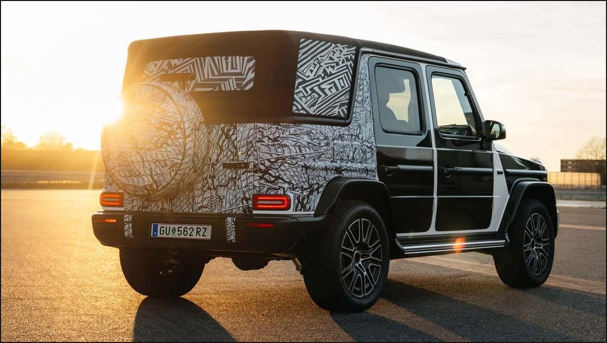 Новый Mercedes G-Class Cabriolet почти здесь