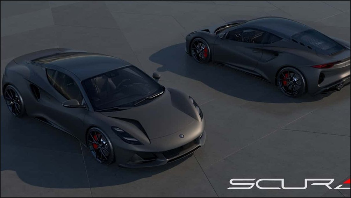 Lotus Emira Scura — Lotus Emira Scura: готический стиль в ограниченном выпуске