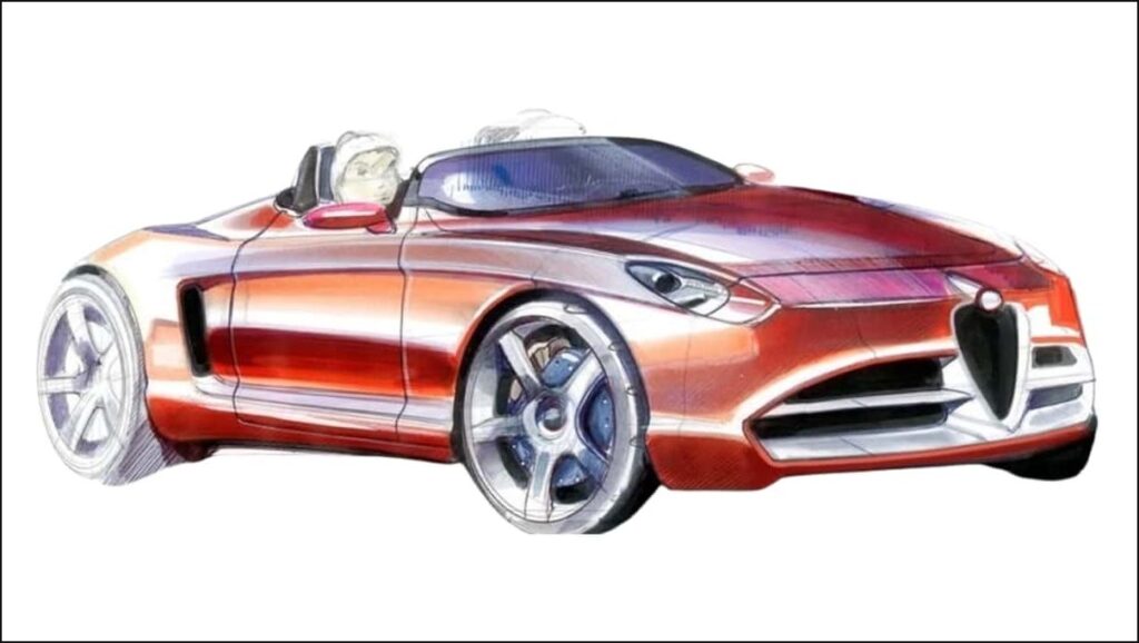 Концепт Alfa Romeo, который мог бы составить конкуренцию Porsche Boxster